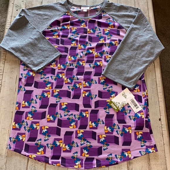 NWT Womens XXL Lularoe Disney Donald Duck Randy - Picture 1 of 4